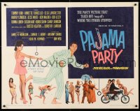 7w248 PAJAMA PARTY 1/2sh 1964 Annette Funicello in sexy lingerie, Tommy Kirk, Buster Keaton!