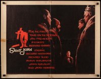 7w272 SAINT JOAN style B 1/2sh 1957 Joan of Arc, directed by Otto Preminger, Saul Bass!