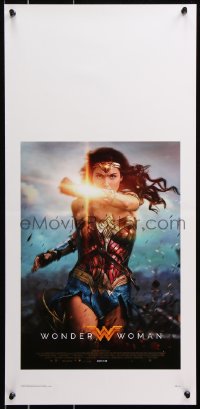 7w648 WONDER WOMAN Italian locandina 2017 different image of sexiest Gal Gadot in title role!