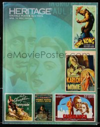7x027 HERITAGE 04/07/18 auction catalog 2018 Vintage Movie Posters, filled with color images!