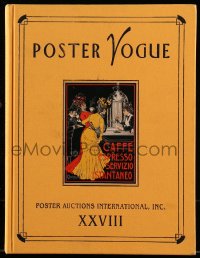 7x035 POSTER AUCTIONS INTERNATIONAL 05/02/99 hardcover auction catalog 1999 Poster Vogue XXVIII!