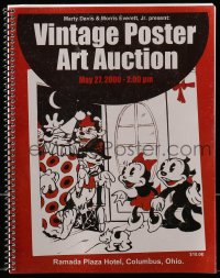7x041 VINTAGE POSTER ART AUCTION 05/27/00 spiral-bound auction catalog 2000 Love Moving Picture Co!