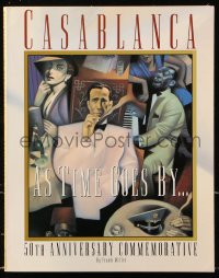 7x140 CASABLANCA AS TIME GOES BY softcover book 1992 50th Anniversary Commemorative, full color!