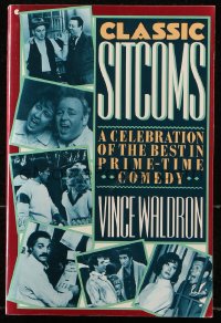 7x144 CLASSIC SITCOMS softcover book 1987 a celebration of the best in prime-time comedy!