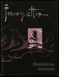 7x158 FRAZETTA ILLUSTRATIONS ARCANUM softcover book 1994 wonderful full-page illustrations!