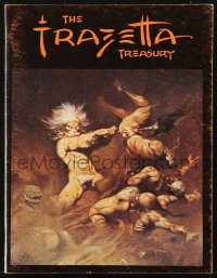 7x159 FRAZETTA TREASURY softcover book 1975 biography with many of his fantasy illustrations!