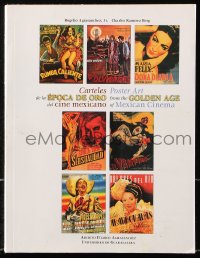 7x214 POSTER ART FROM THE GOLDEN AGE OF MEXICAN CINEMA Mexican softcover book 1997 posters in color!