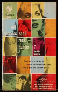 7x118 WILL SUCCESS SPOIL ROCK HUNTER paperback book 1957 Broadway's smash hit with Jayne Mansfield!