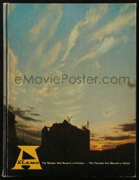 7x251 ALAMO hardcover souvenir program book 1960 John Wayne & Richard Widmark, War of Independence!