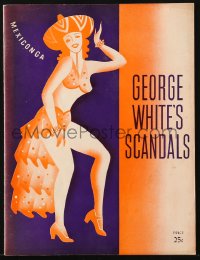7x320 GEORGE WHITE'S SCANDALS stage play souvenir program book 1939 full page devoted to Ann Miller!