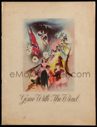 7x327 GONE WITH THE WIND souvenir program book 1939 Margaret Mitchell's story of the Old South!