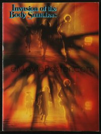 7x355 INVASION OF THE BODY SNATCHERS 20pg souvenir program book 1978 Kaufman classic sci-fi remake!