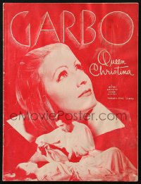 7x414 QUEEN CHRISTINA souvenir program book 1933 glamorous Greta Garbo, John Gilbert, Mamoulian!