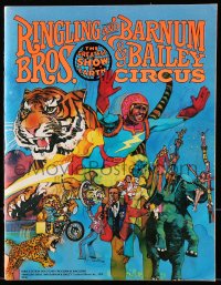 7x422 RINGLING BROS & BARNUM & BAILEY CIRCUS souvenir program book 1979 includes a 23x36 poster!