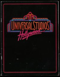 7x478 UNIVERSAL STUDIOS souvenir program book 1980s great images & info about the studio!