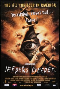 7y330 JEEPERS CREEPERS Belgian 2002 Justin Long, creepy image, what's eating you?