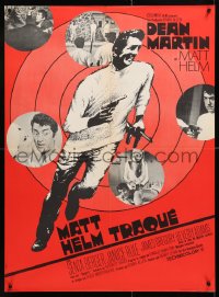 7y791 AMBUSHERS French 23x31 1968 different image of Dean Martin as Matt Helm!