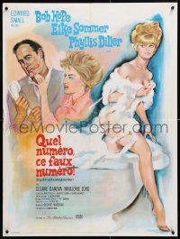 7y798 BOY DID I GET A WRONG NUMBER French 24x32 1967 Bob Hope & Phyllis Diller, sexiest Elke Sommer