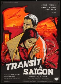 7y830 INCIDENT IN SAIGON French 23x31 1963 Noel art of Odile Versois, Pierre Massimi & Xuan in Vietnam!