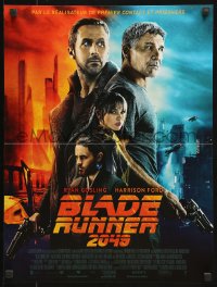 7y910 BLADE RUNNER 2049 French 16x21 2017 montage image w/Harrison Ford & Ryan Gosling!