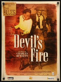 7y925 DEVIL'S FIRE French 16x21 2003 Charles Burnett, Martin Scorsese presents The Blues!