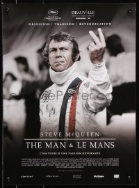 7y973 STEVE MCQUEEN THE MAN & LE MANS French 16x21 2015 documentary about his car racing obsession!