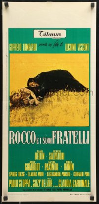 7y723 ROCCO & HIS BROTHERS Italian locandina 1961 Rocco e I Suoi Fratelli!