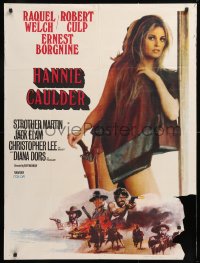 7y197 HANNIE CAULDER Pakistani 1972 sexiest cowgirl Raquel Welch, Jack Elam, Culp, Ernest Borgnine