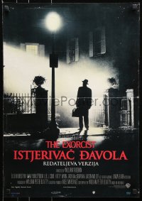 7y165 EXORCIST Yugoslavian 19x27 R2000 William Friedkin, Max Von Sydow, Blatty horror classic!