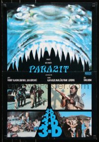 7y175 PARASITE Yugoslavian 19x27 1982 Demi Moore, the first futuristic monster movie in 3-D!