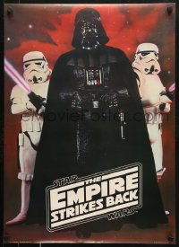 7z203 EMPIRE STRIKES BACK 20x28 commercial poster 1980 Darth Vader with Stormtroopers!