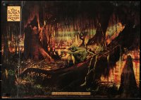 7z215 LORD OF THE RINGS 22x31 commercial poster 1978 JRR Tolkien, Sam, Frodo, Gollum in the marshes!