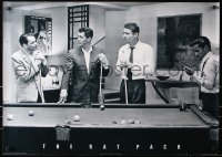 7z222 RAT PACK 24x34 English commercial poster 2000 Sinatra, Martin, Davis Jr., Lawford, pool!