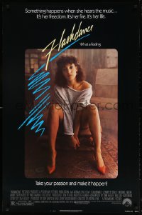 7z621 FLASHDANCE 1sh 1983 sexy dancer Jennifer Beals, take your passion and make it happen!