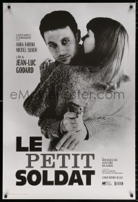 7z720 LE PETIT SOLDAT 1sh R2013 Jean-Luc Godard directed, Michael Subor, Anna Karina!