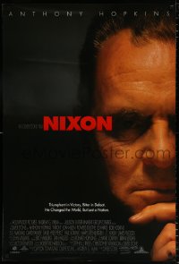 7z790 NIXON DS 1sh 1995 Anthony Hopkins as Richard Nixon, directed by Oliver Stone!