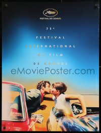 7z047 CANNES FILM FESTIVAL 2018 24x31 French film festival poster 2018 Karina & Belmondo, Pierrot le fou!