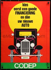 7z334 CODEP 18x25 Belgian special poster 1960s