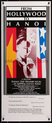 7z365 FROM HOLLYWOOD TO HANOI 13x30 special poster 1992 Tiana Alexandra, Vietnam!