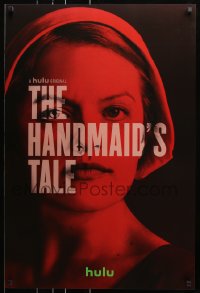 7z064 HANDMAID'S TALE tv poster 2017 close-up of Elisabeth Moss in Puritanical dress!