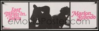 7z387 LAST TANGO IN PARIS 8x24 special poster 1972 Marlon Brando, Schneider, Bernardo Bertolucci!