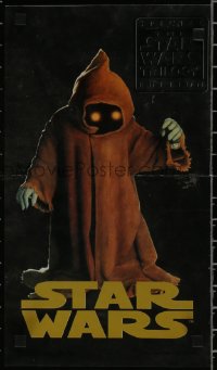 7z026 STAR WARS TRILOGY group of 3 static cling posters 1997 Darth Vader, Chewbacca, Jawa!