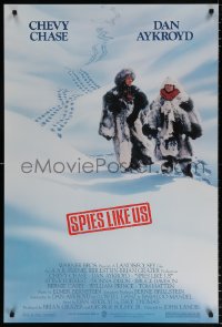 7z898 SPIES LIKE US 1sh 1985 Chevy Chase, Dan Aykroyd, directed by John Landis!
