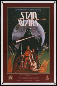 7z909 STAR WARS 1sh 2008 George Lucas, Celebration Japan, art by Ralph McQuarrie & Larry Noble!