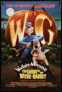 7z981 WALLACE & GROMIT: THE CURSE OF THE WERE-RABBIT int'l DS 1sh 2005 Steve Box & Nick Park claymation