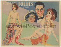 8a061 FOX MOVIETONE FOLLIES OF 1929 LC 1929 Jochimsen art of sexy barely dressed showgirls, rare!