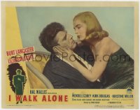 8a076 I WALK ALONE LC #1 1948 best close up of sexy Lizabeth Scott with hands on Burt Lancaster!