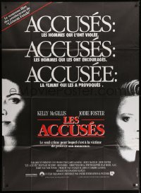 8b598 ACCUSED French 1p 1989 Jodie Foster, Kelly McGillis, the case that shocked a nation!