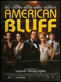 8b608 AMERICAN HUSTLE French 1p 2014 Christian Bale, Cooper, Jennifer Lawrence, American Bluff!