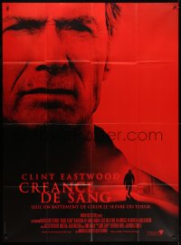 8b650 BLOOD WORK French 1p 2002 super close image of star and director Clint Eastwood!